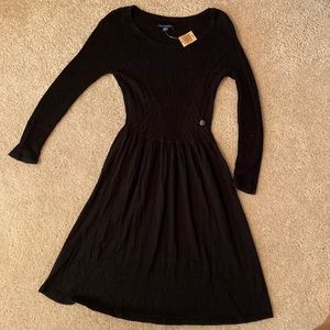 American Eagle Black Sweater Dress